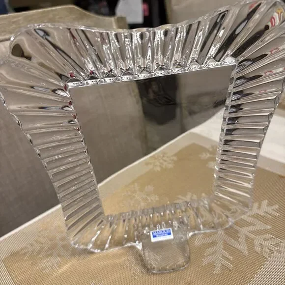 WATERFORD Marquis PICTURE FRAME 5 x 7 , Cut Lead Crystal, Made in Germany - Picture 4 of 4